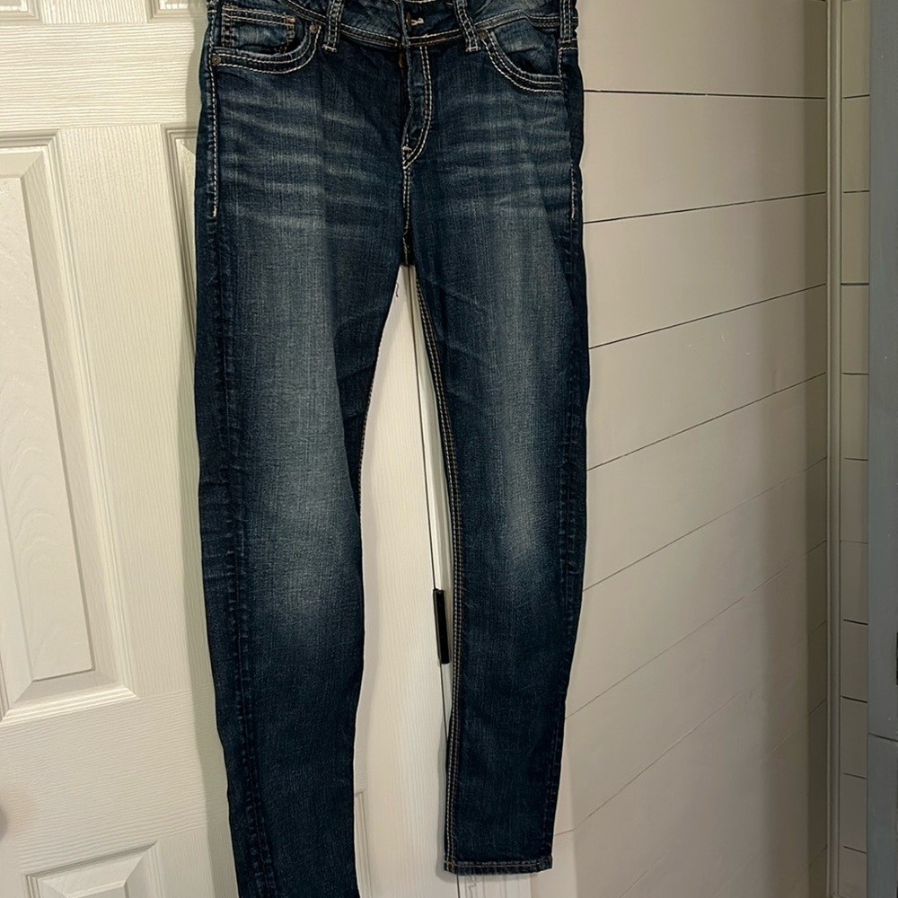 Silver Women’s Jeans